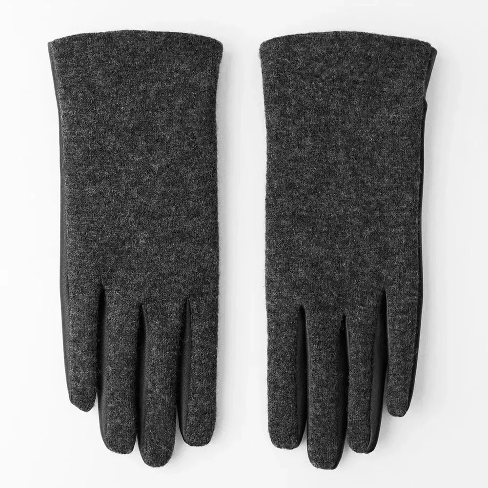 Zara Short Wool Gloves New